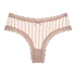 Brazyliany V-shape Mesh, Beżowy