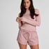 Satin Shorts Ayla, R&oacute;żowy