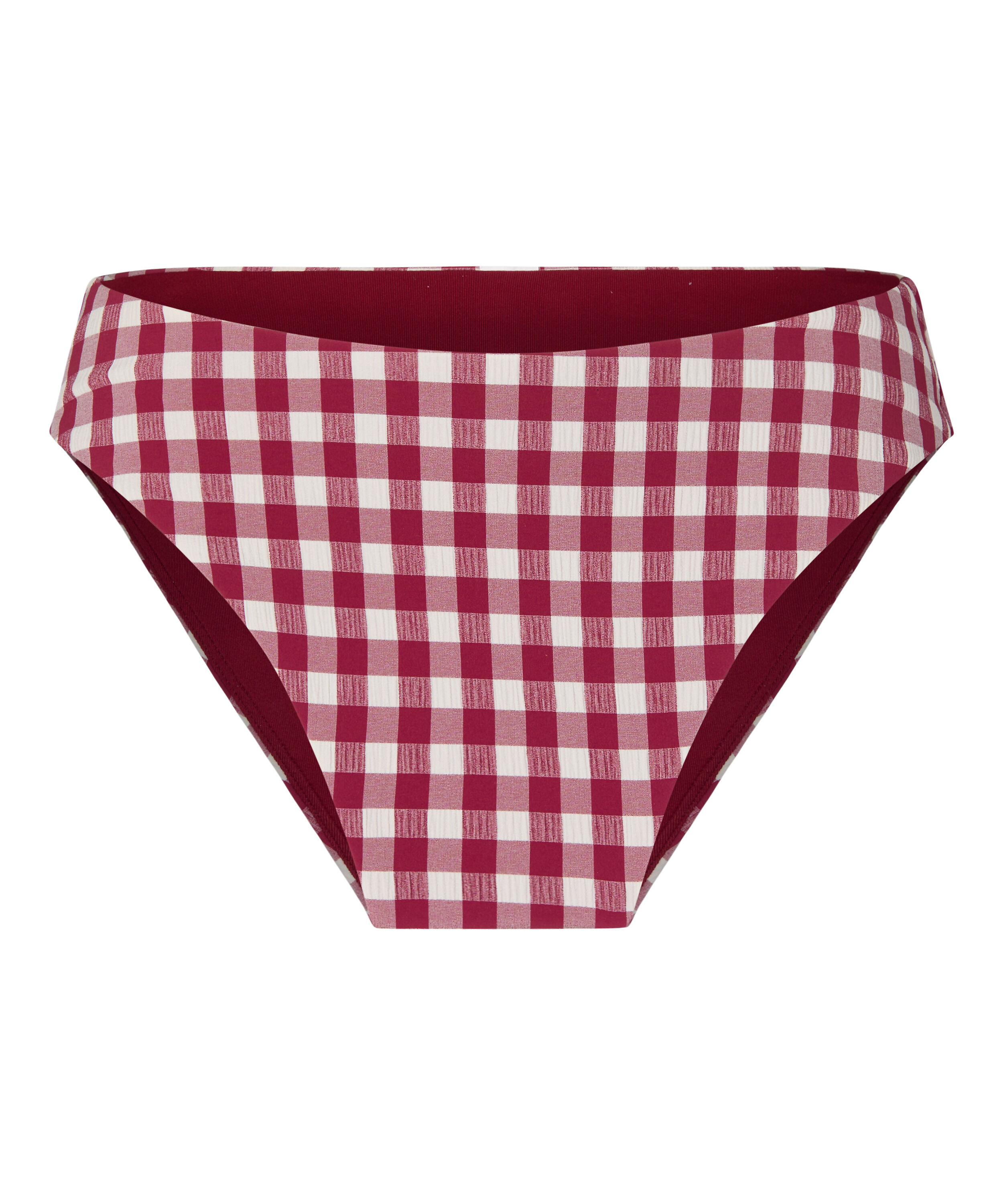 Wysokie Majtki Bikini Highleg Amalfi, Czerwony