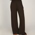 PANT WL PREMIUM RIB JERSEY, Brązowy