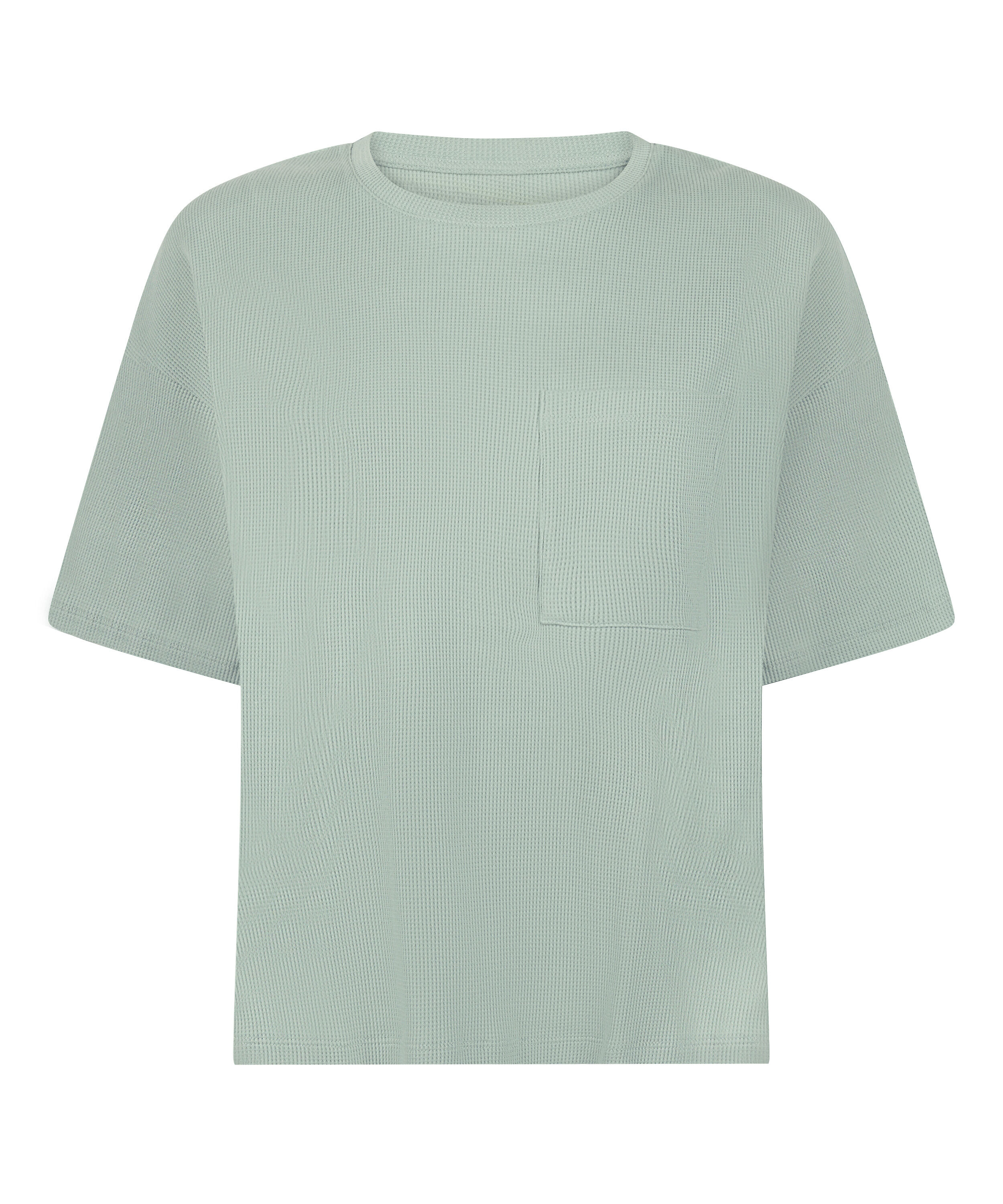 Pyjama Top Waffle, Zielony