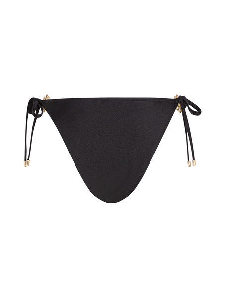 Majtki Bikini Wysoko Krojona Yucatan, Czarny