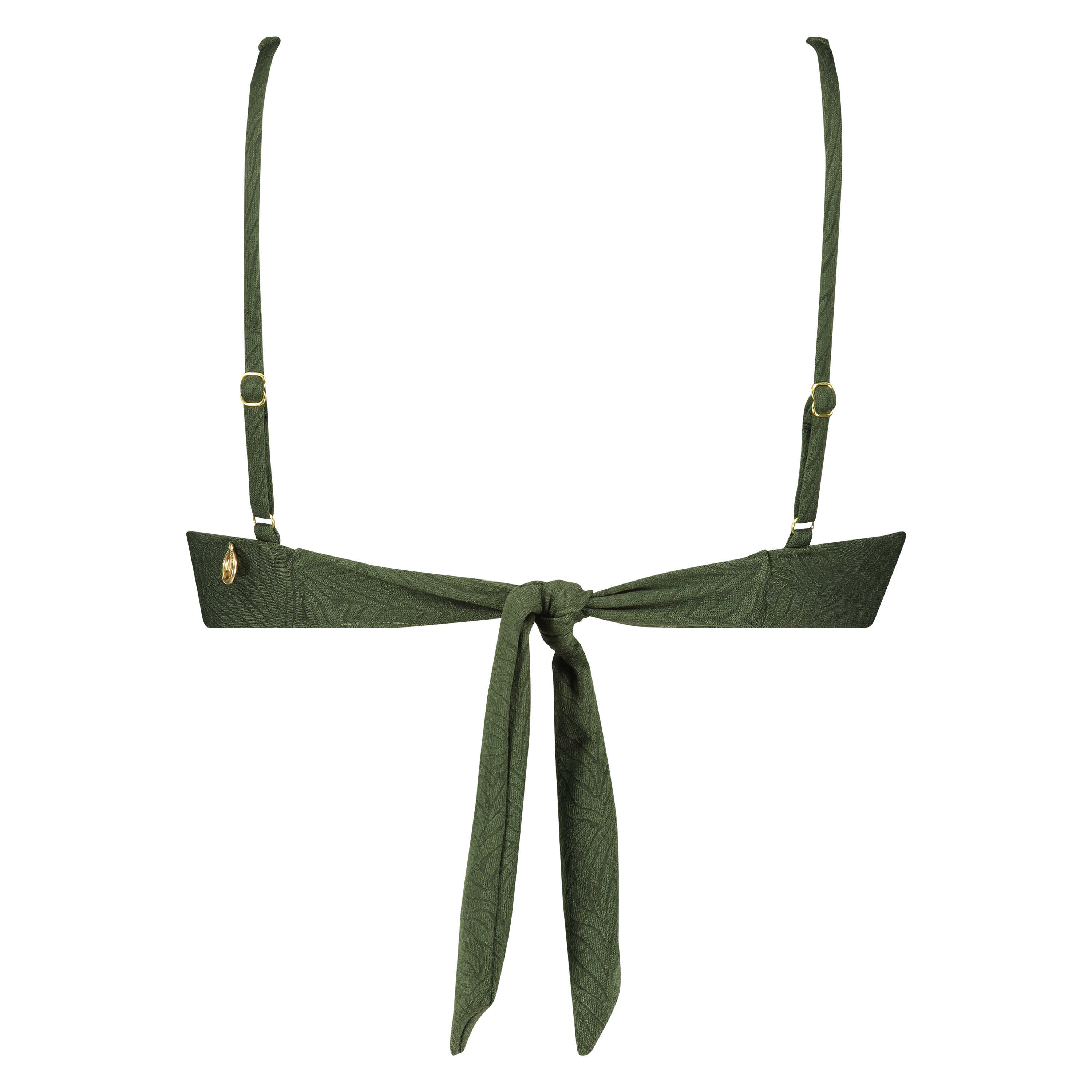 Bayside Non-padded Underwired Bikini Top Doutzen, Zielony, main