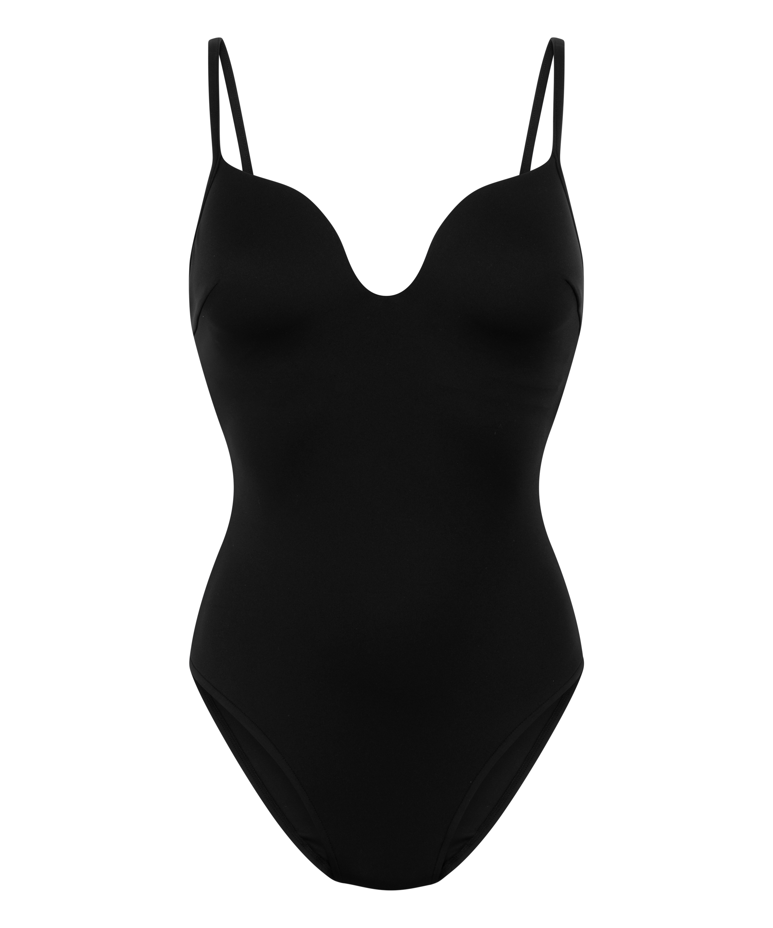 Str&oacute;j kąpielowy Neoprene, Czarny, main