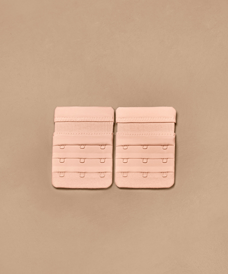 2-pak przedłużek do biustonosza, Beżowy