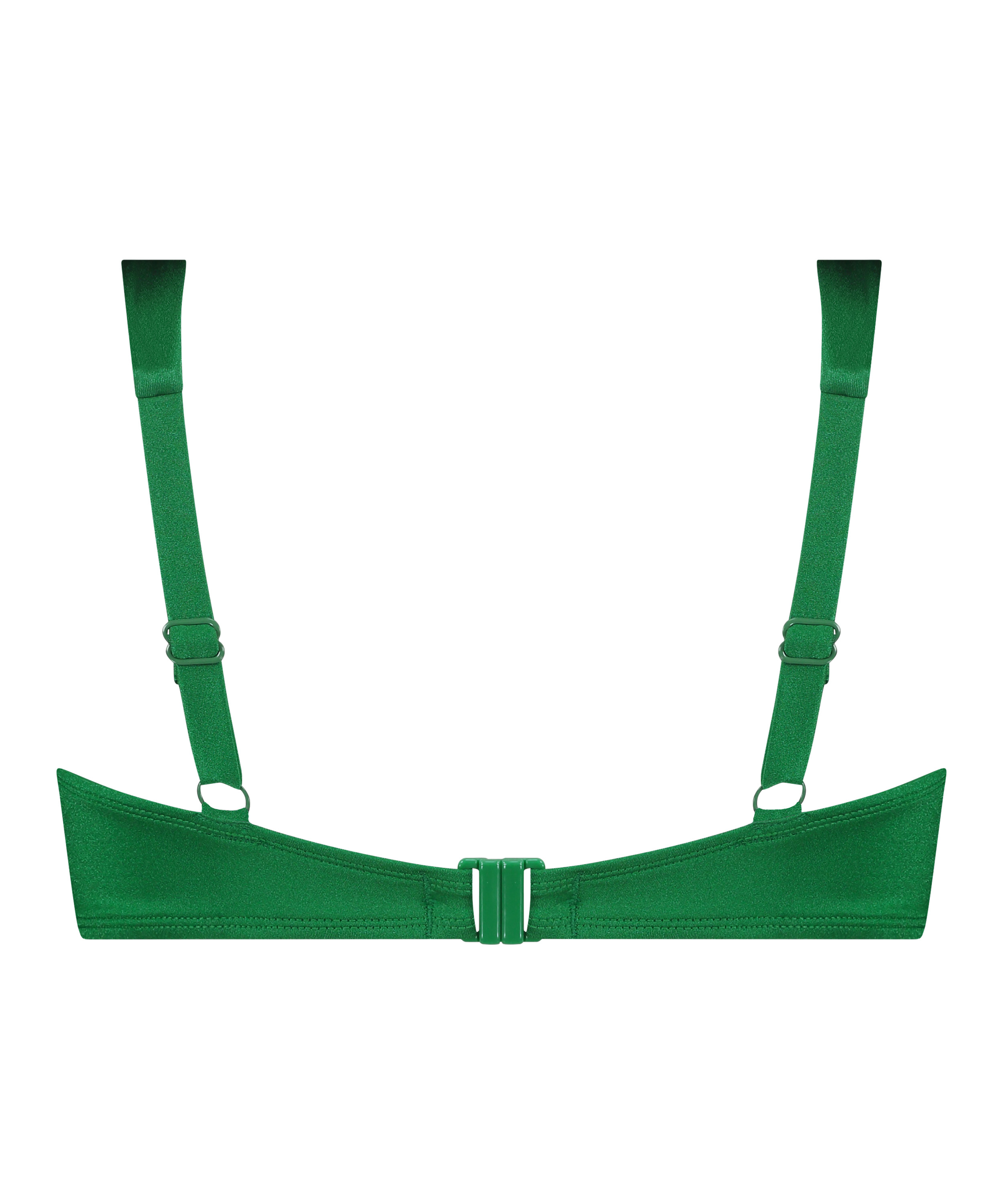 Usztywniany top bikini z fiszbinami Antigua, Zielony, main