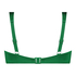 Usztywniany top bikini z fiszbinami Antigua, Zielony