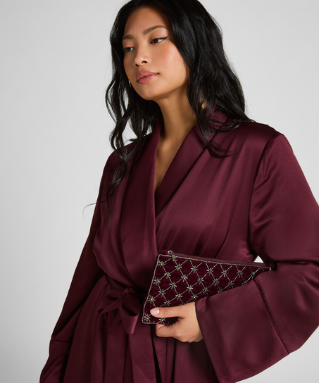 Torebka z koralikami, Fioletowy