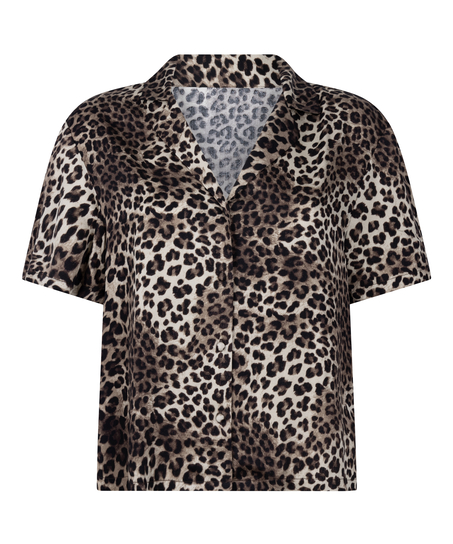 Satynowa narzutka, Czarny