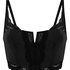 Biustonosz bralette Bronte, Czarny