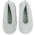 Baleriny Fake Fur, Zielony