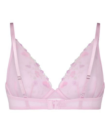 Biustonosz Fiszbinowy Bez Wkładek Eleni, Fioletowy