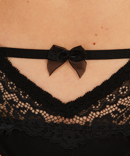 Stringi bokserki Avari, Czarny