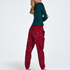 Twill Pyjama Pants, Czerwony