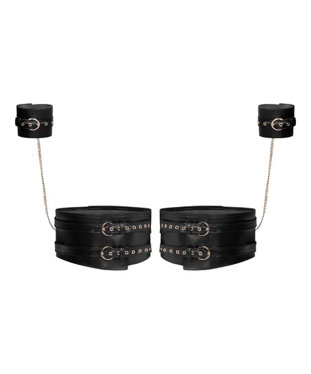 Kajdanki na nogi i ręce, Czarny