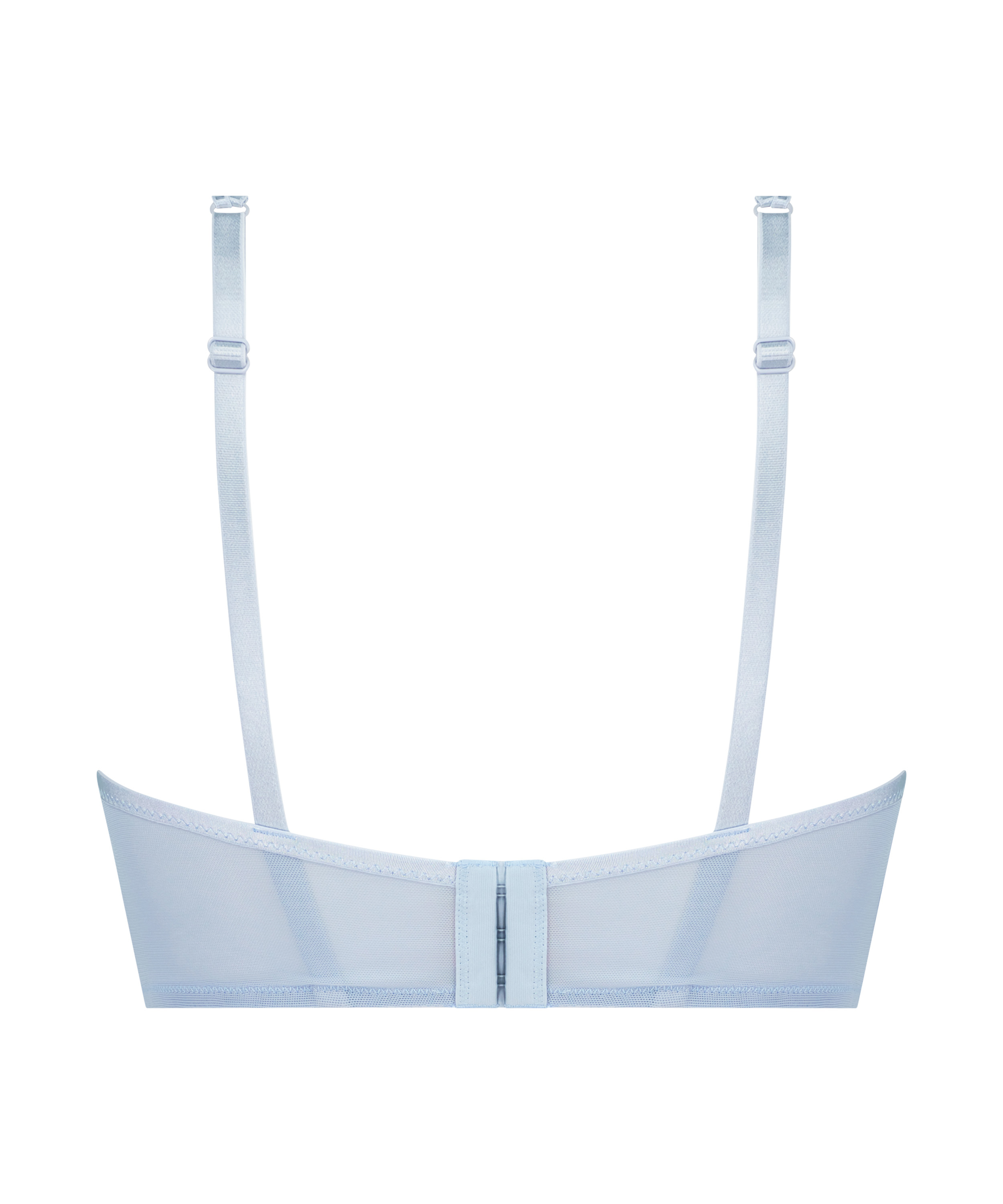 Usztywniony długi biustonosz z fiszbinami Catrin, Niebieski, main