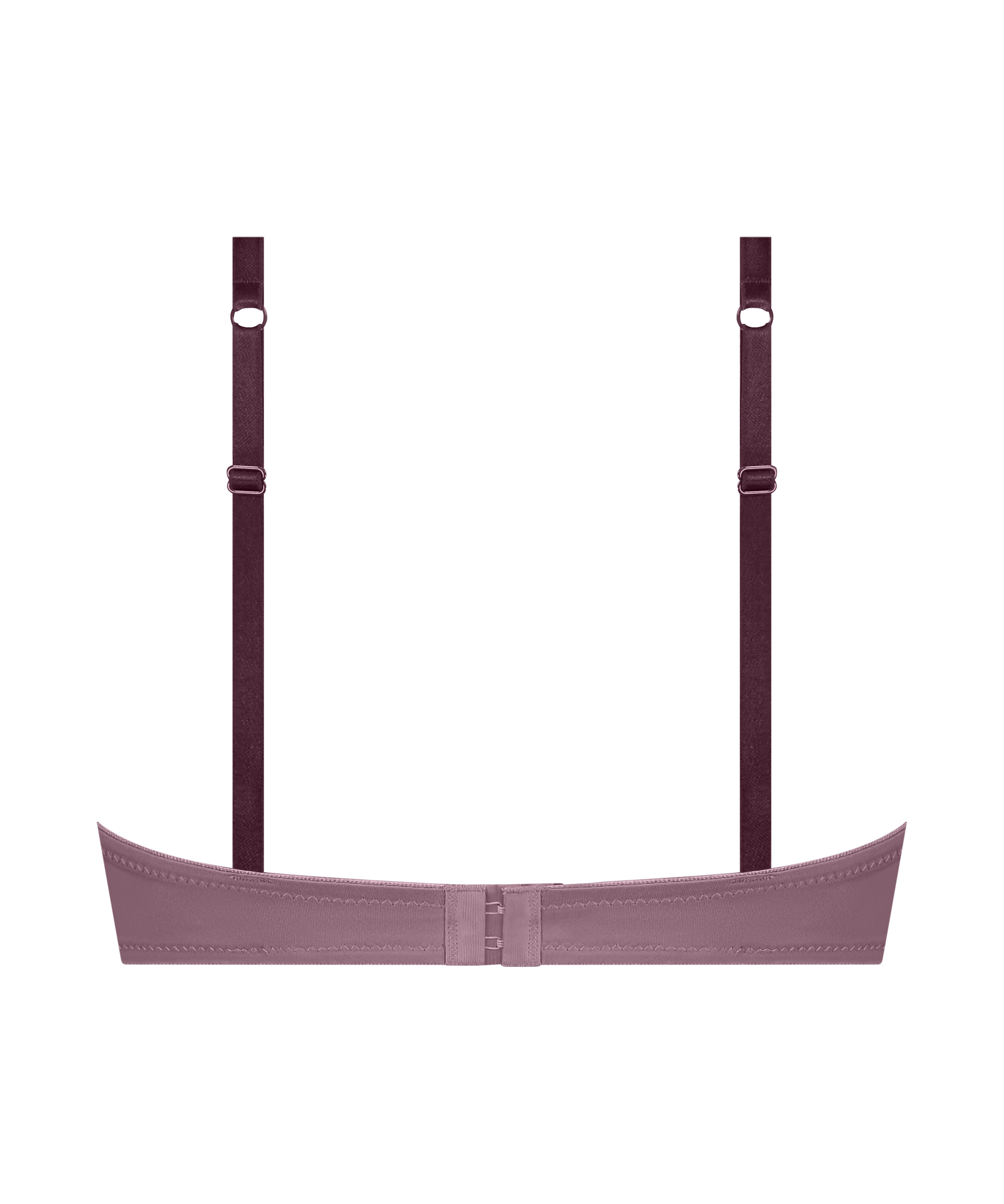 Biustonosz usztywniany z fiszbinami Lace & Shine, Fioletowy, main