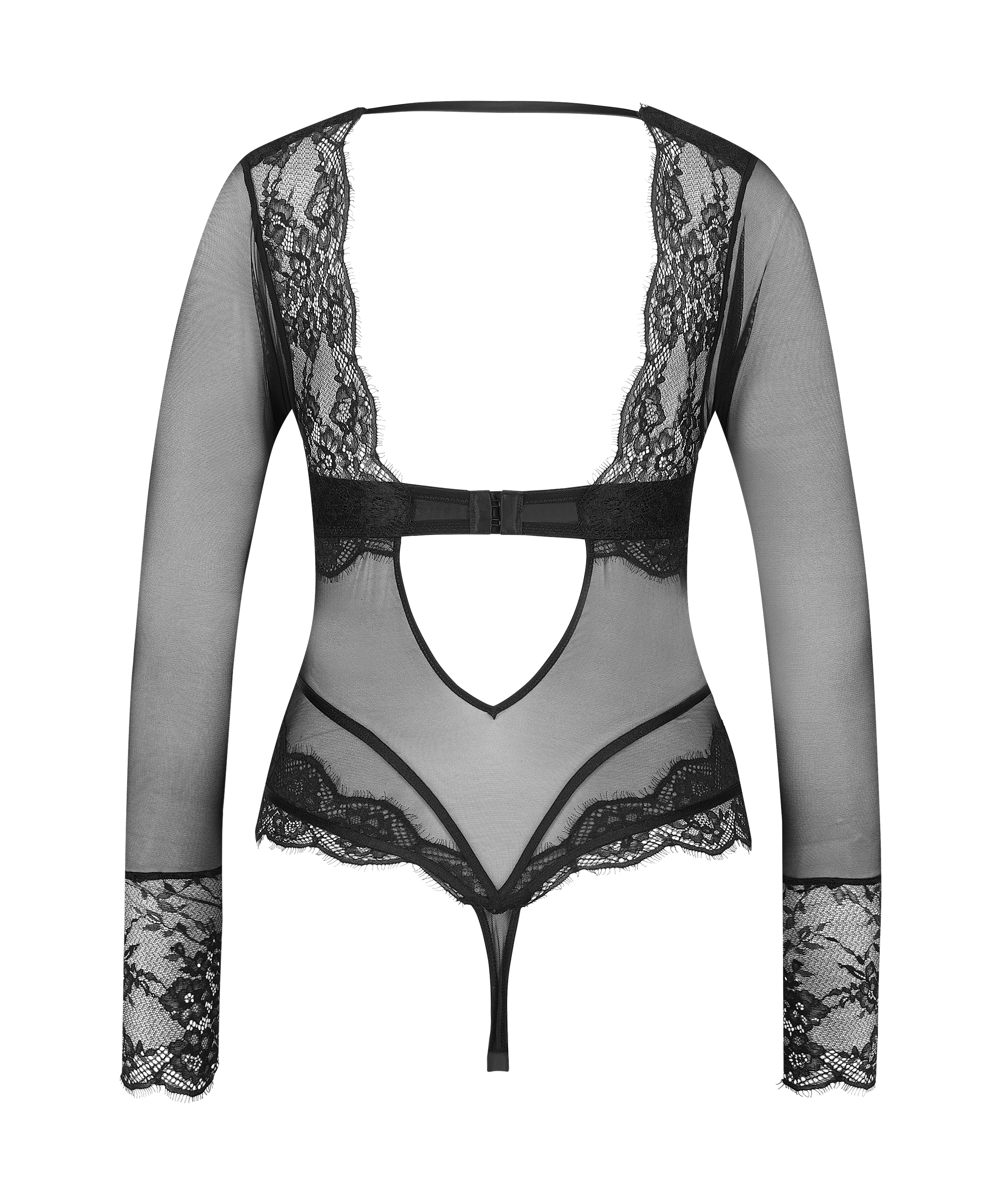 Body z fiszbinami Julia Lucy Hale, Czarny, main