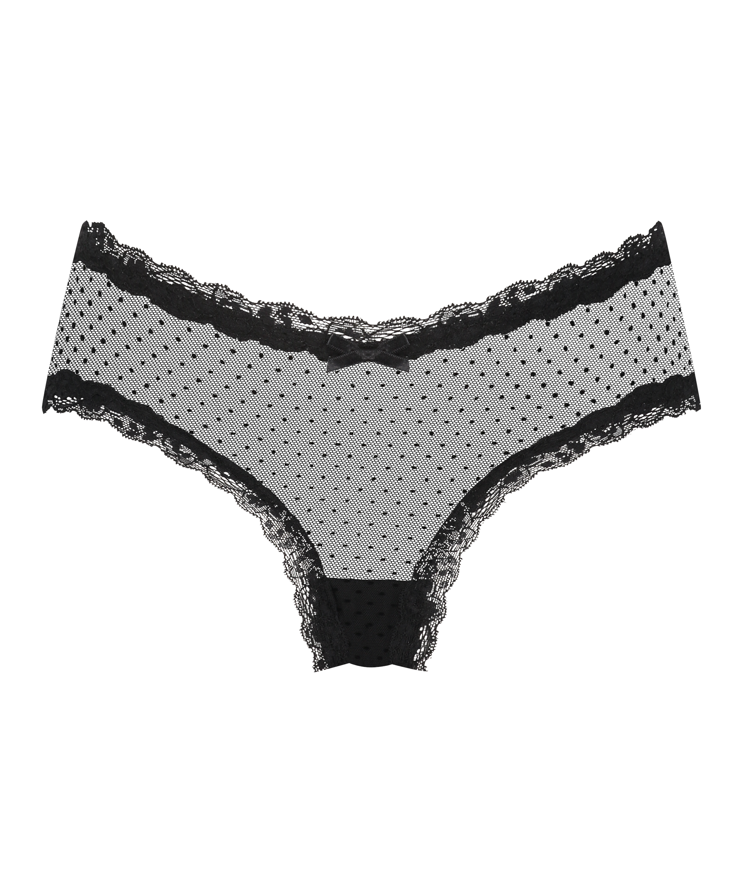 Brazyliany V-shape Mesh, Czarny, main