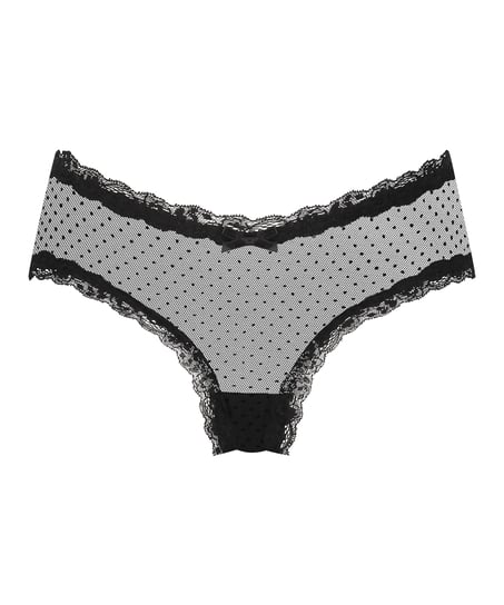 Brazyliany V-shape Mesh, Czarny