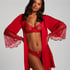 Kimono Satin Lace, Czerwony