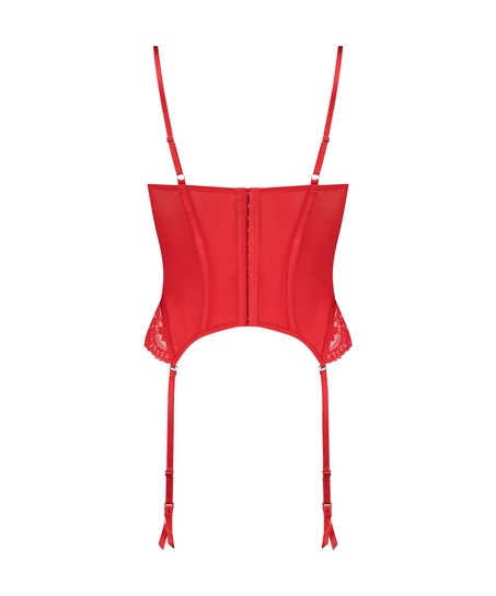 Biustonosz bustier Mariah, Czerwony