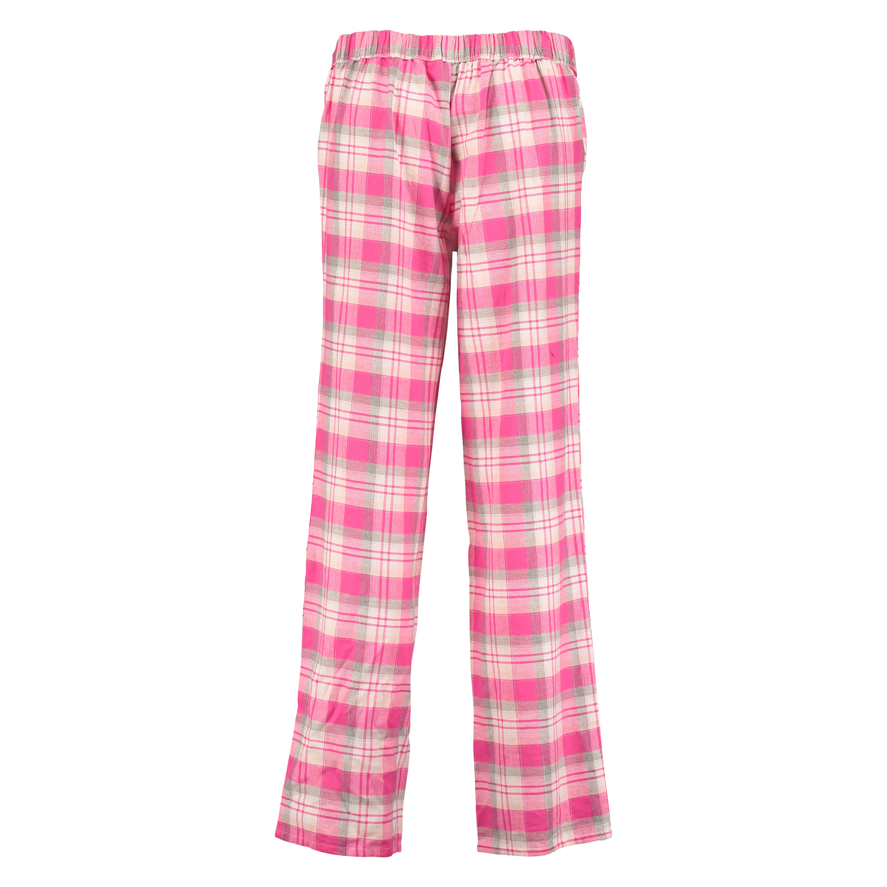 Pyjama pants Teddy check, R&oacute;żowy, main
