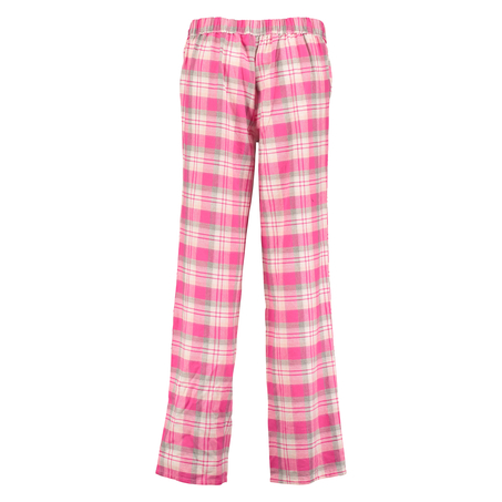 Pyjama pants Teddy check, R&oacute;żowy