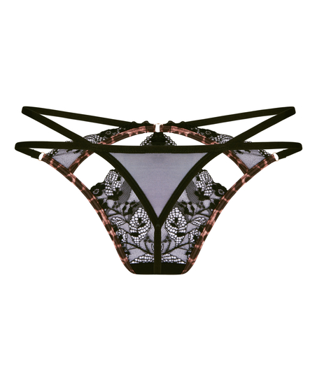 Stringi Highleg Tasha, Czarny