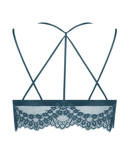 Biustonosz bralette Astrid, Niebieski