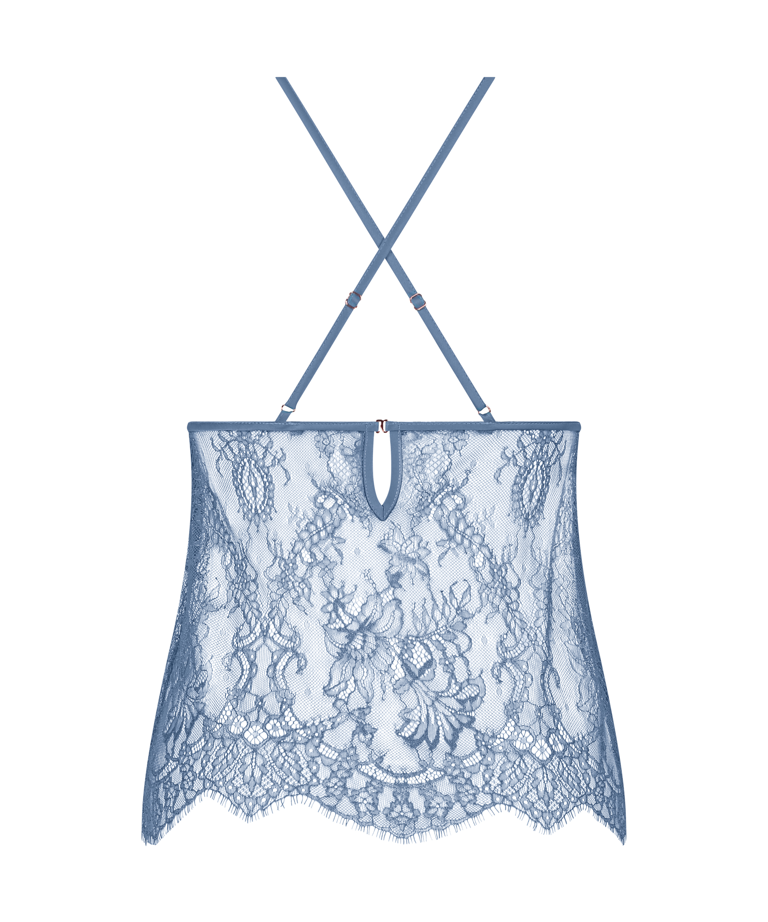 Cami Lace Delphine, Niebieski, main