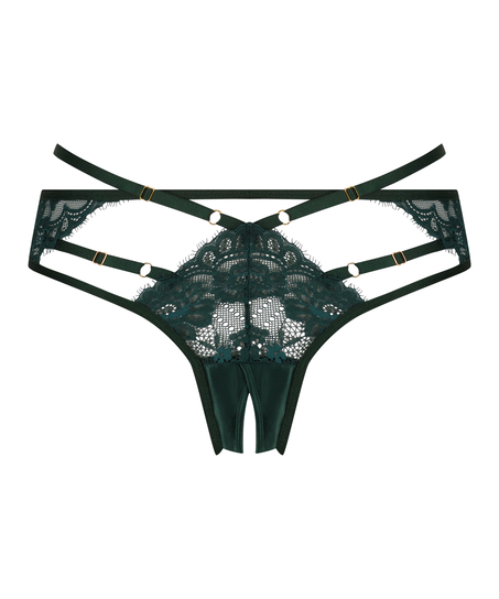 Brazyliany z otwartym krokiem Iggy, Zielony