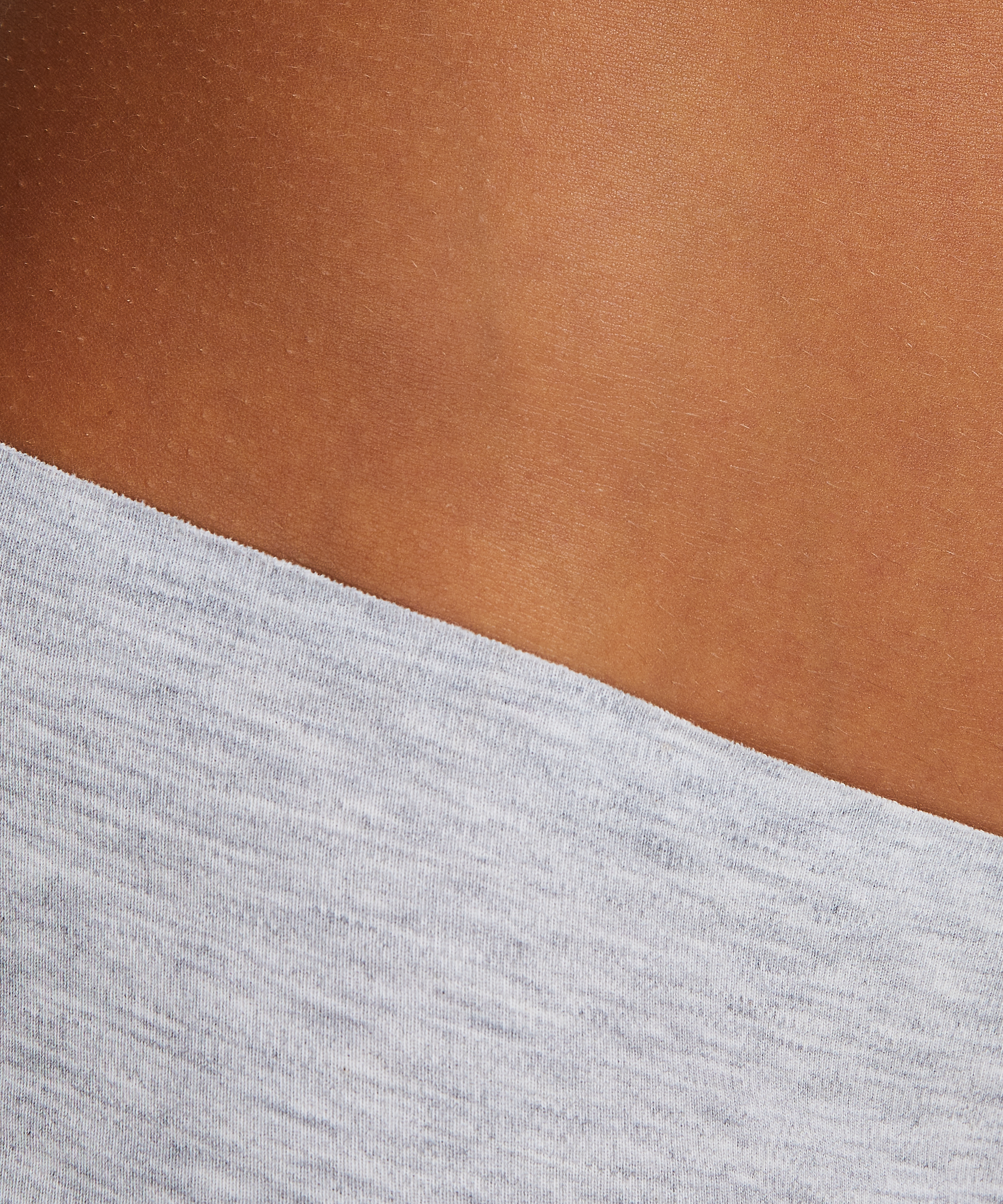 Niewidzialne bawełniane bokserki, Szary, main