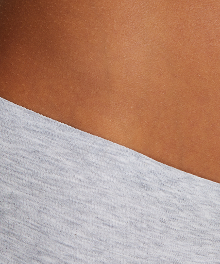 Niewidzialne bawełniane bokserki, Szary