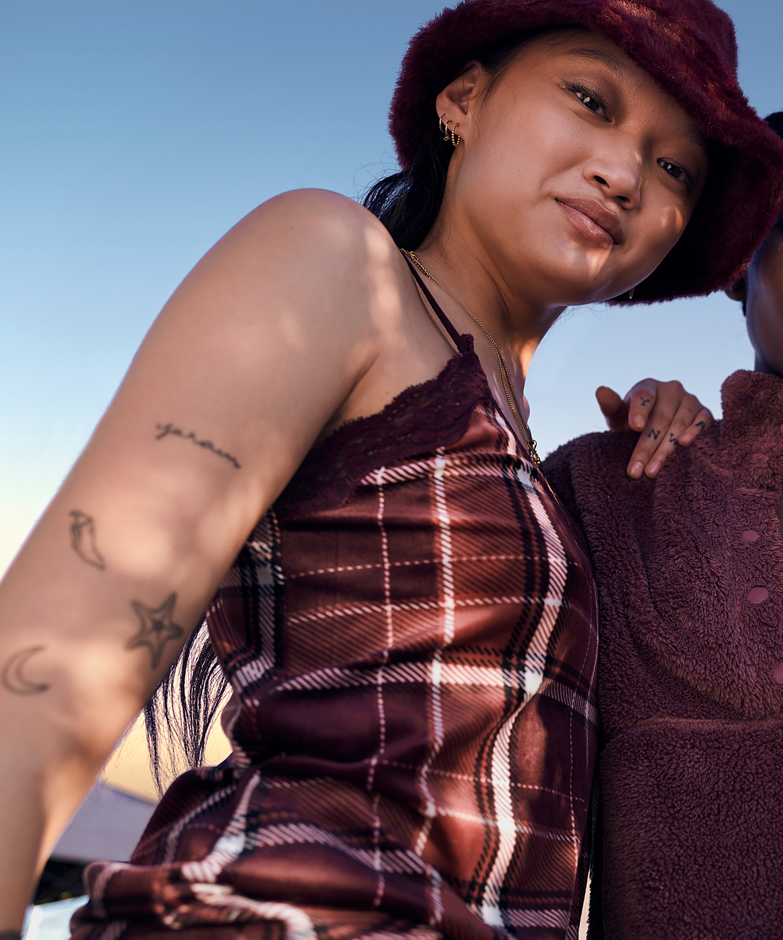 Velours Cami, Fioletowy, main