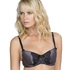 Padded underwired bra Loulou, Brązowy
