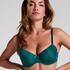 Demi Padded Underwired Bra, Zielony