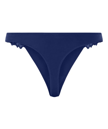 Stringi Lace & Shine, Niebieski