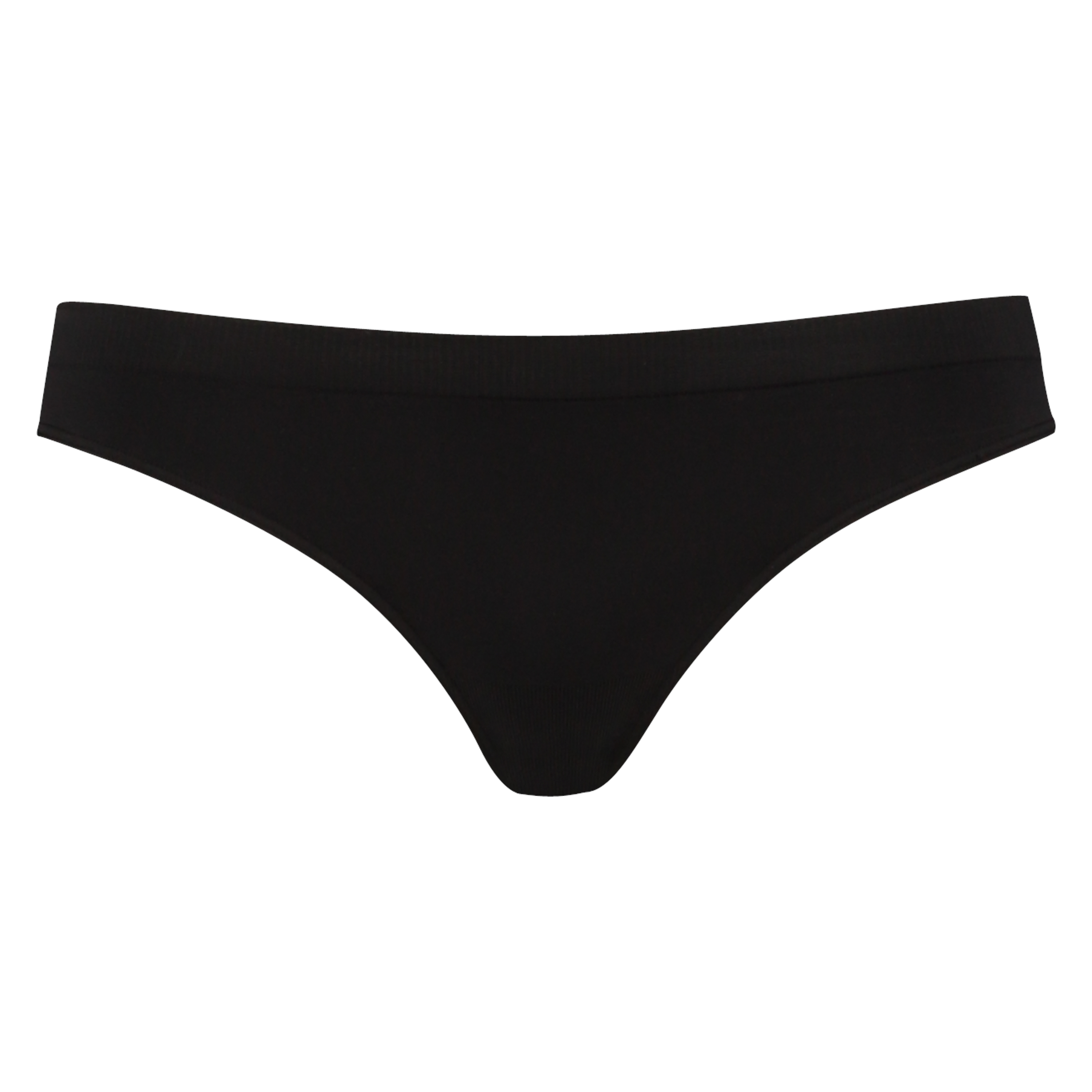 Thong Seamless, Czarny, main