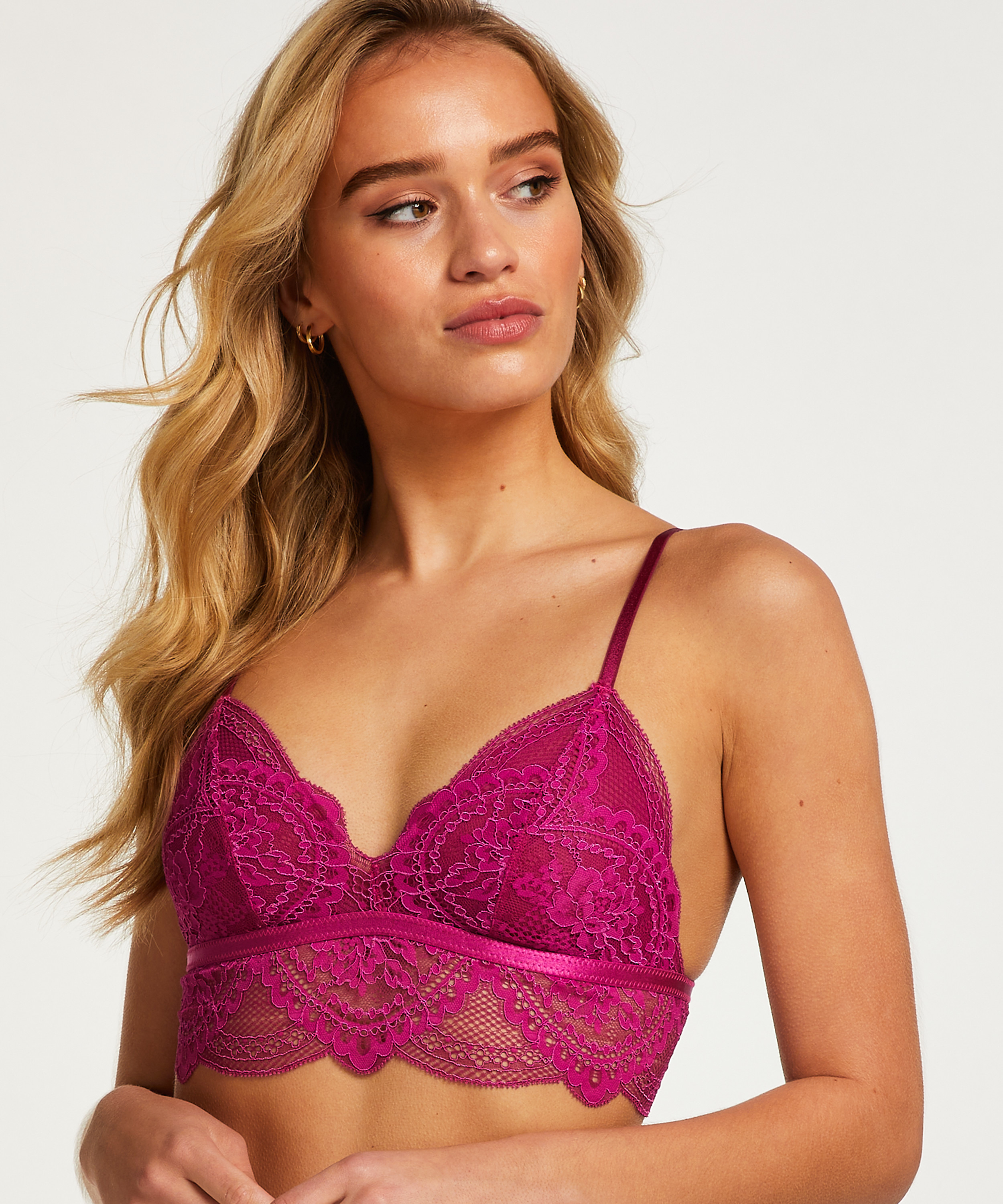 Stacey Bralette, Fioletowy, main