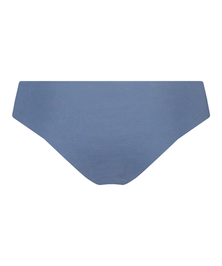 Niewidoczne pod ubraniem brazyliany bawełniane, Niebieski