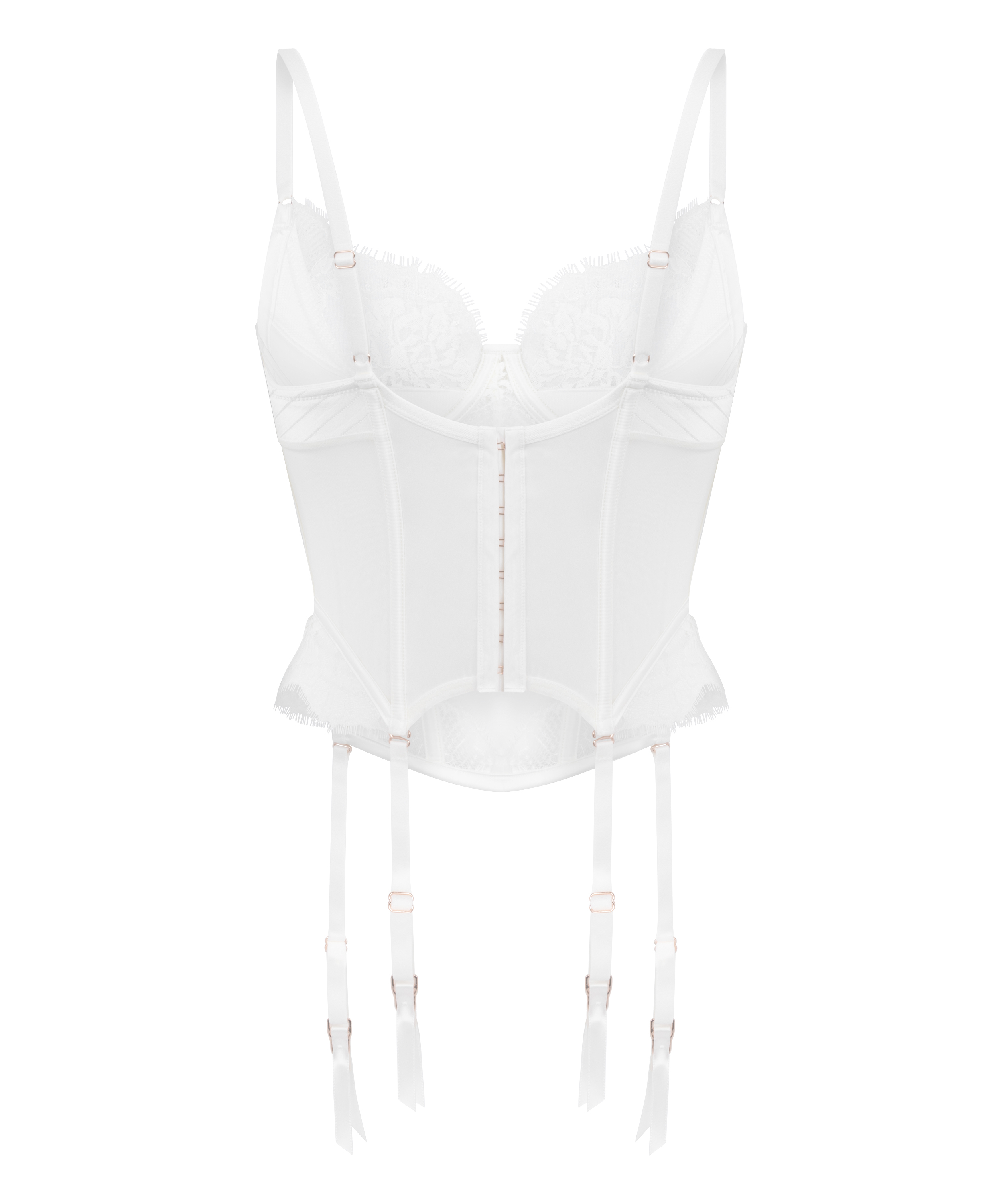 Bustier Tiah, Biały, main