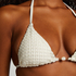 Tr&oacute;jkątna g&oacute;ra od bikini Maui, Biały