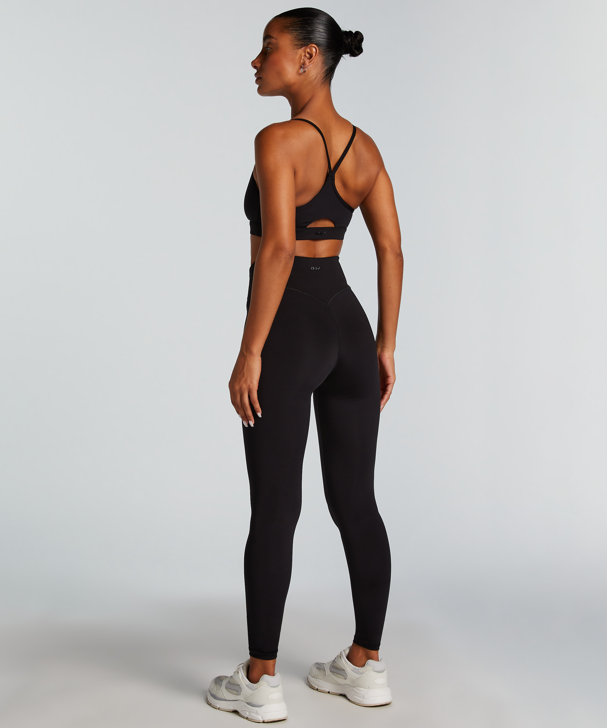 HKMX  Stanik sportowy poziom 1, Czarny, main