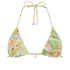 Tr&oacute;jkątna g&oacute;ra od bikini Tropics, Biały
