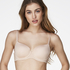 Naomi Padded Underwired Bra, Beżowy