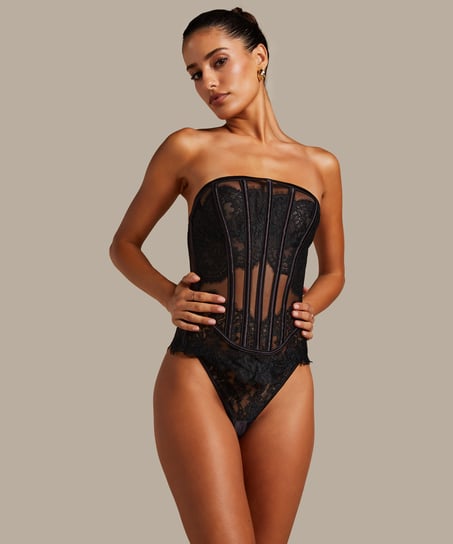 Gorset Chalice, Czarny