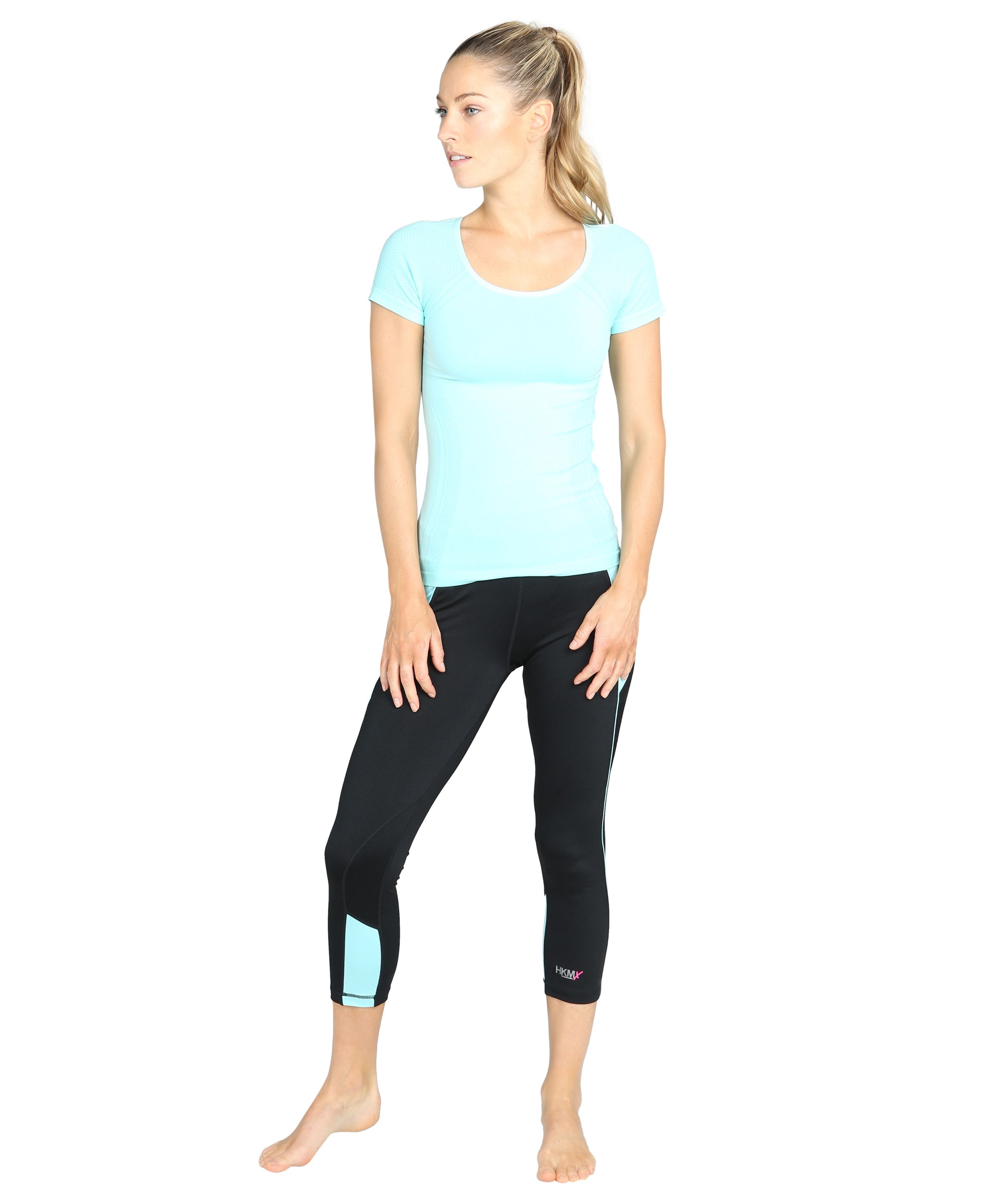 Sports leggings Victoria, Niebieski, main