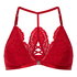 Tr&oacute;jkątny biustonosz bralette Whitney, Czerwony