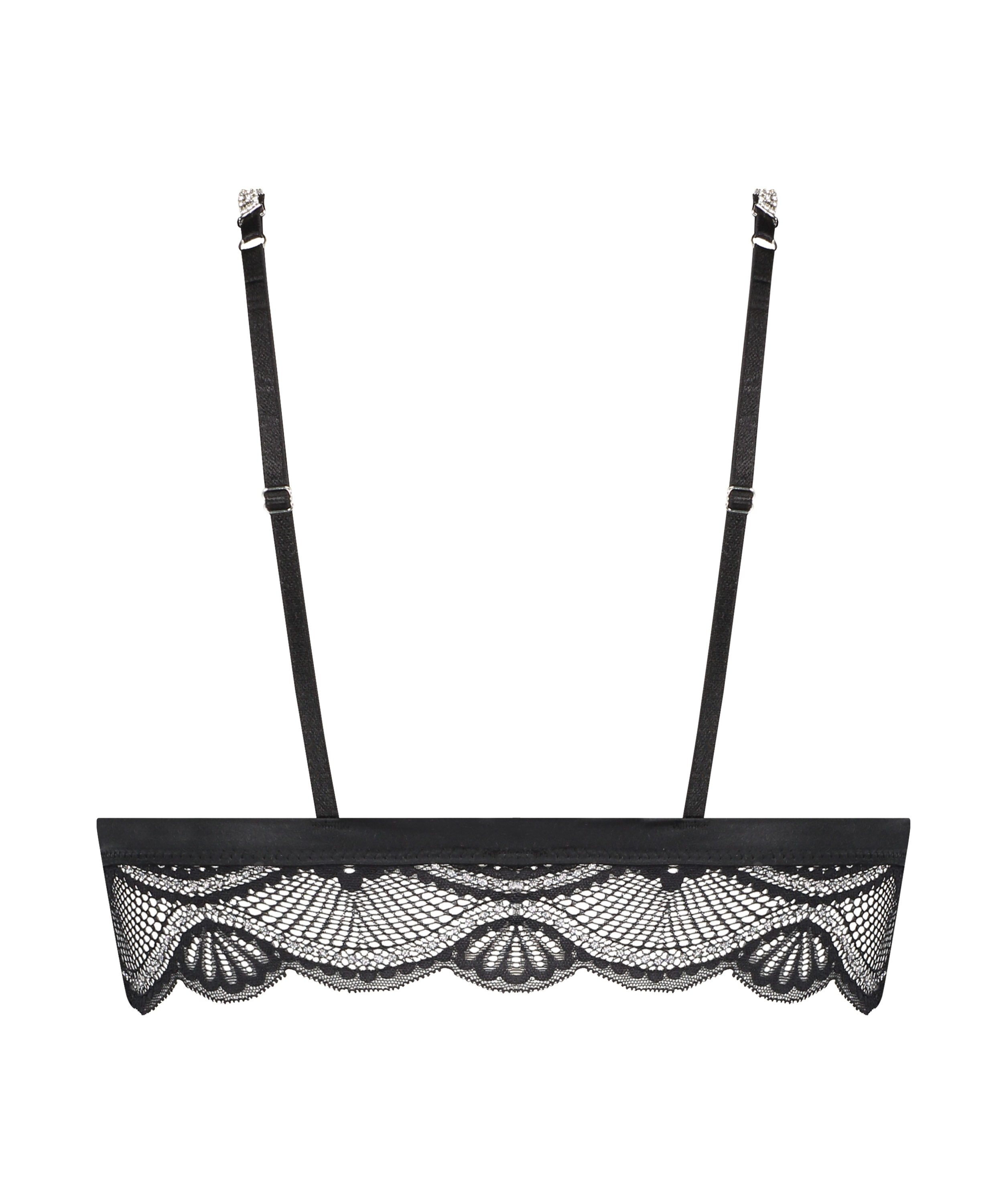 Queenie Bralette, Czarny, main